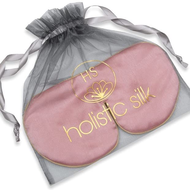 Holistic Silk Lavender Weighted Eye Mask - Verified Authentic Packaging