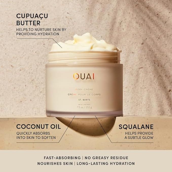 Ouai St. Barts Moisturizing Body Crème - Verified Authentic Packaging