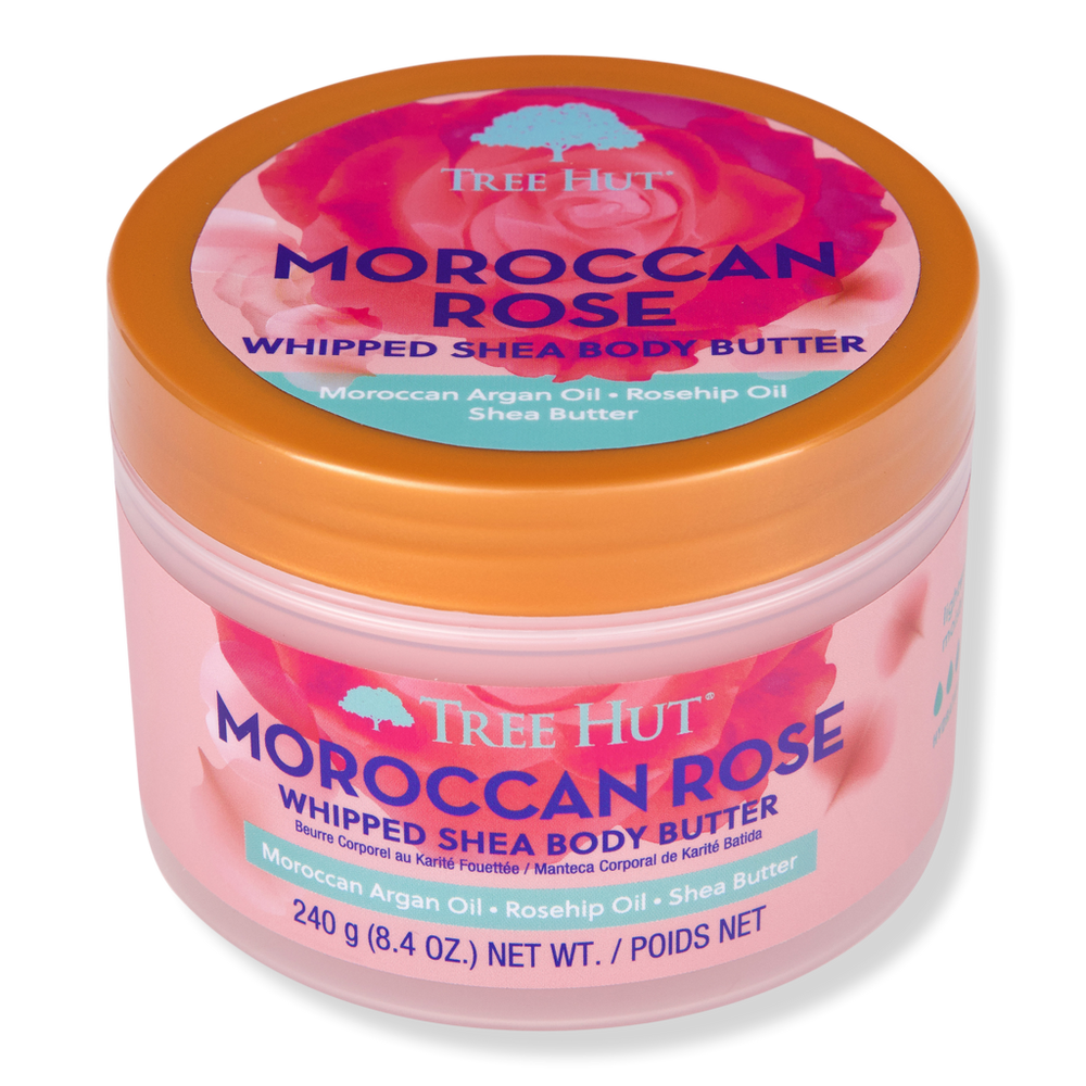 Tree Hut Moroccan Rose Whipped Shea Body Butter - Verified Authentic Packaging