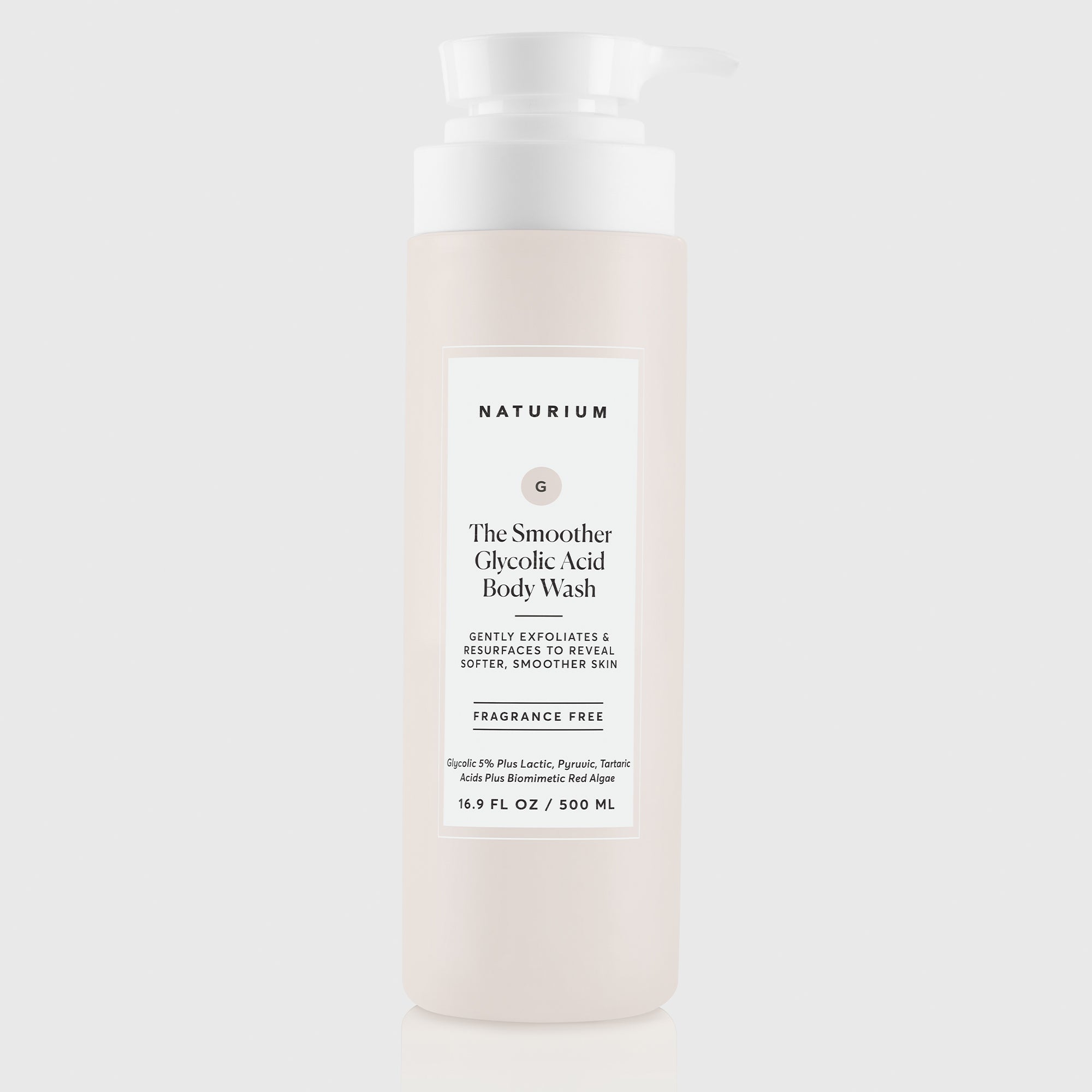 Naturium The Smoother Glycolic Acid Body Wash - Verified Authentic Packaging