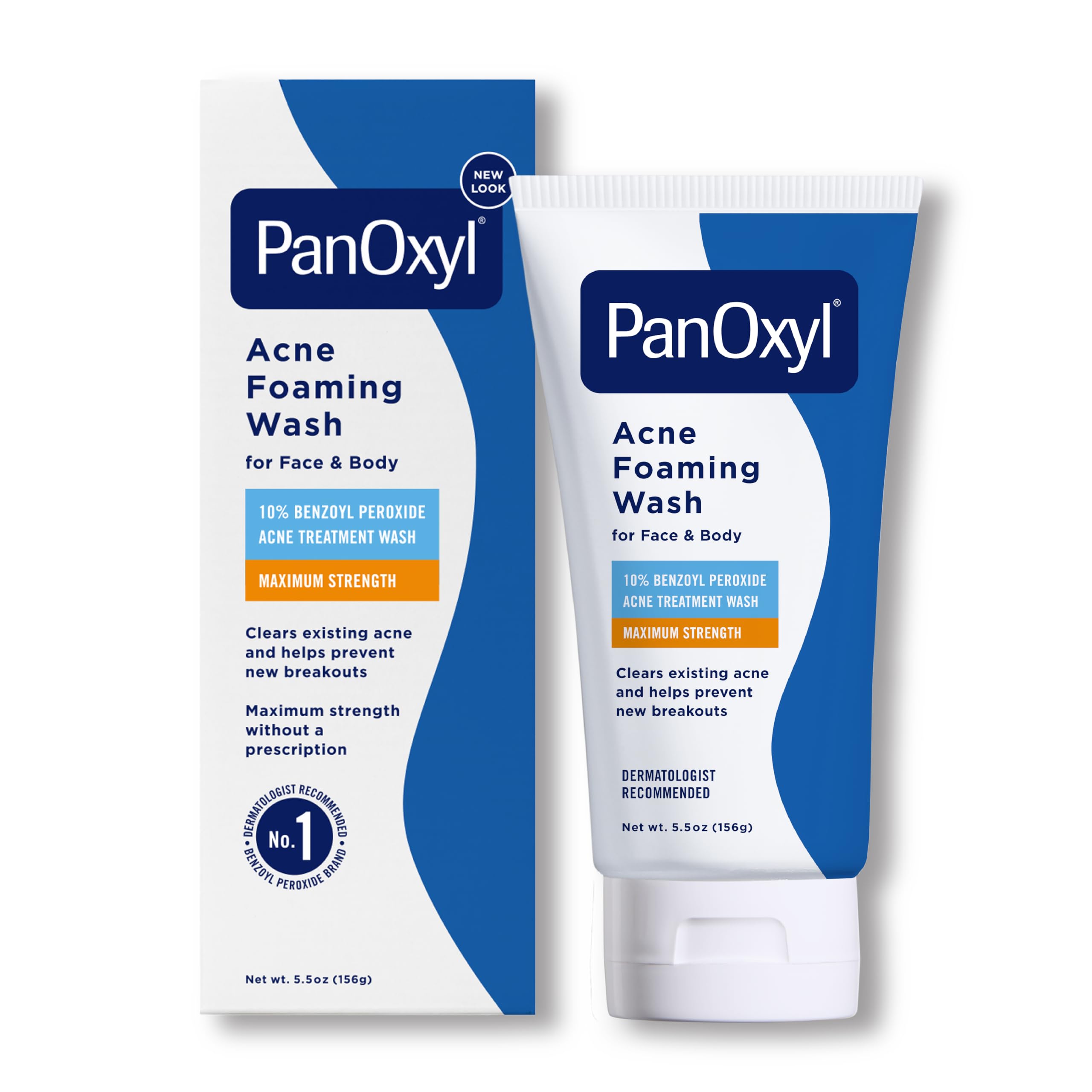 PanOxyl 10% Benzoyl Peroxide Acne Foaming Wash - Verified Authentic Packaging
