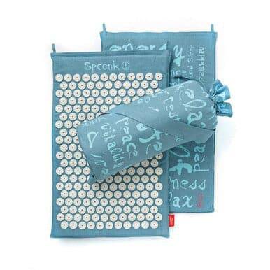 Spoonk Organic Hemp Acupressure Mat Set - Verified Authentic Packaging