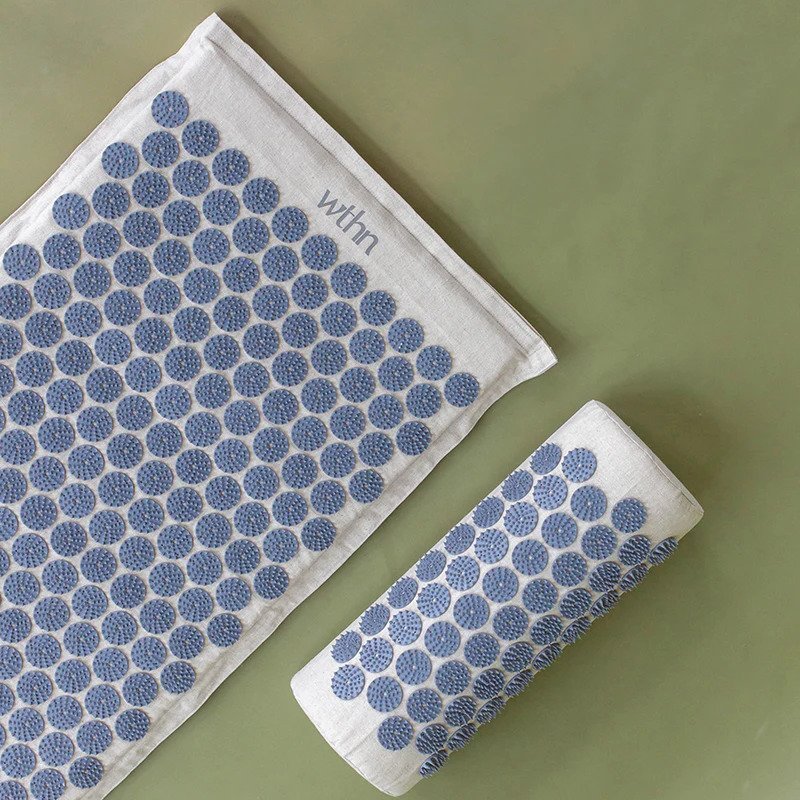 WTHN Acupressure Mat & Pillow Set - Verified Authentic Packaging