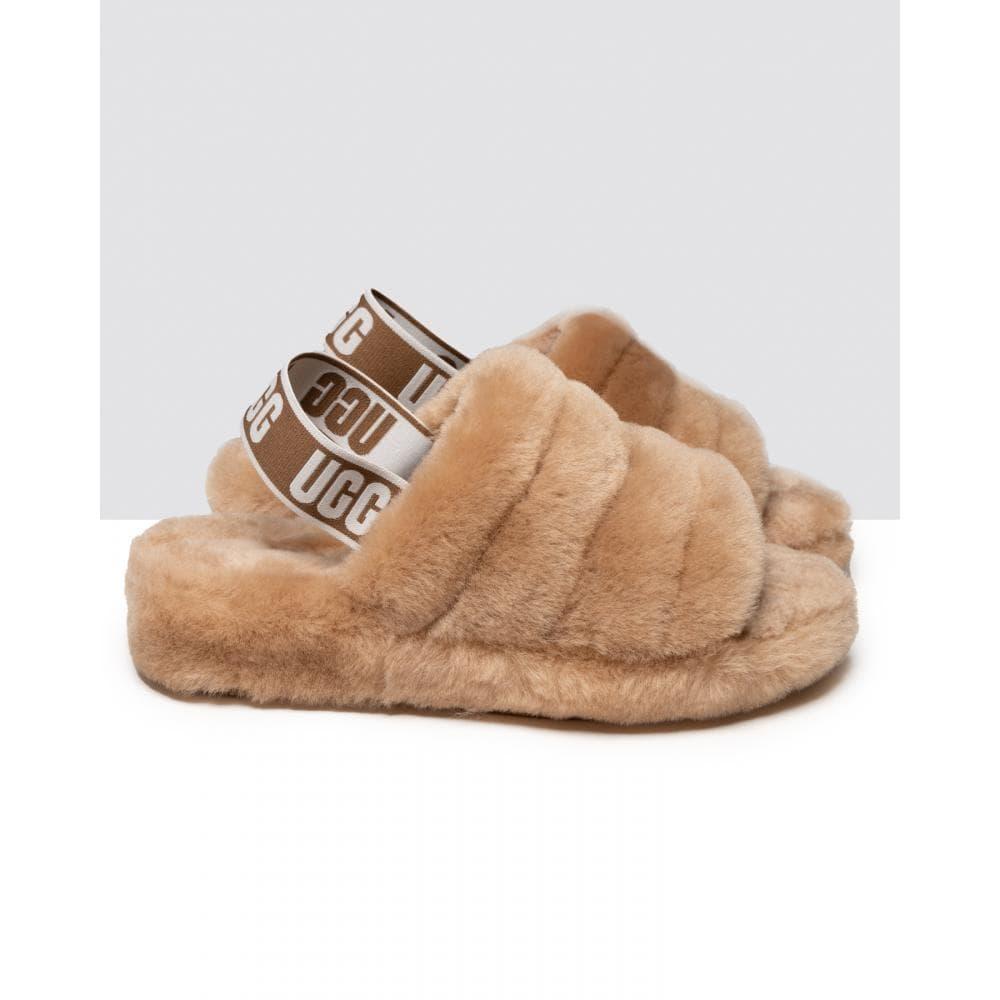 UGG Fluff Yeah Genuine Shearling Slide Slippers