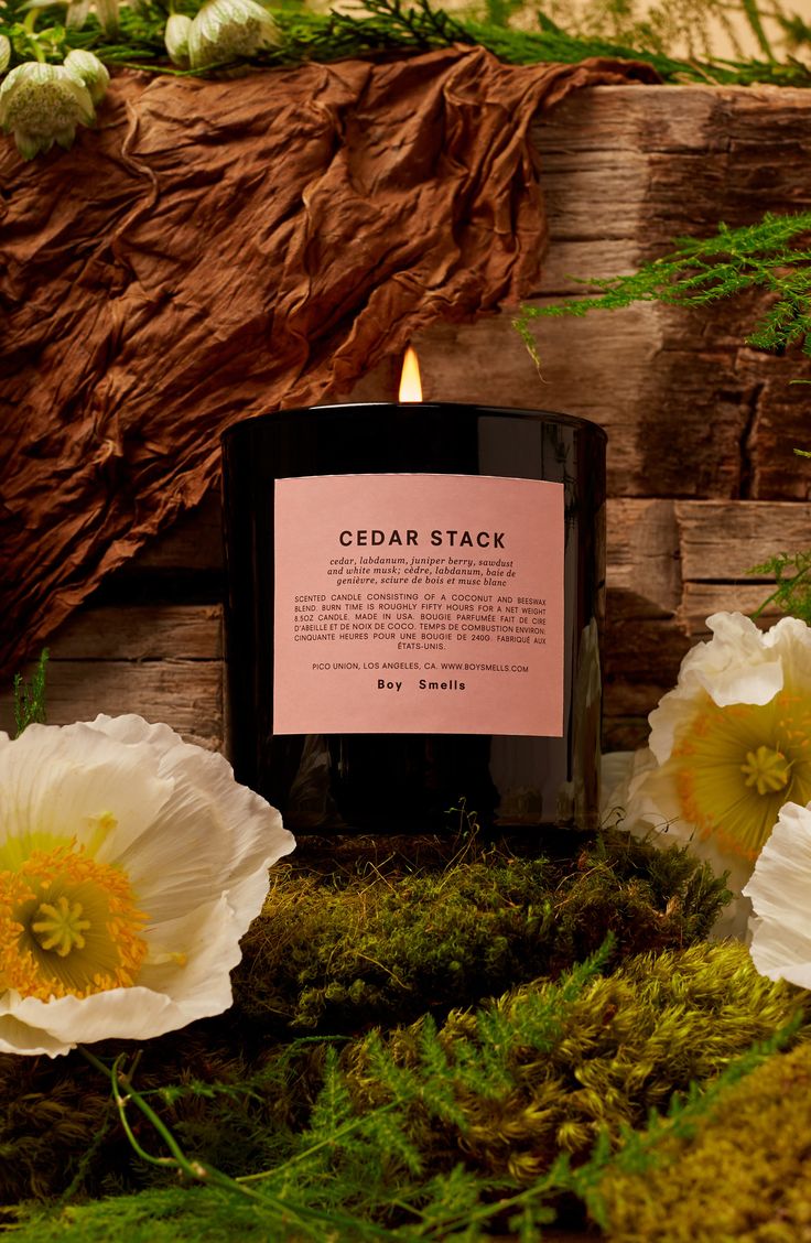 Boy Smells Cedar Stack Scented Candle - Verified Authentic Packaging