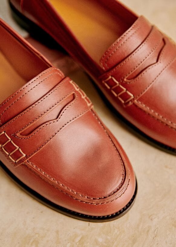Sézane André Loafers - Verified Authentic Packaging