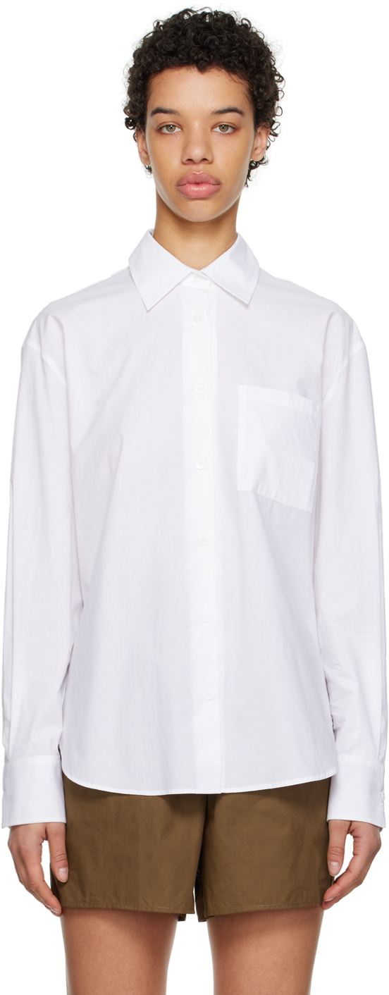The Frankie Shop Lui Organic Cotton Shirt - Verified Authentic Packaging