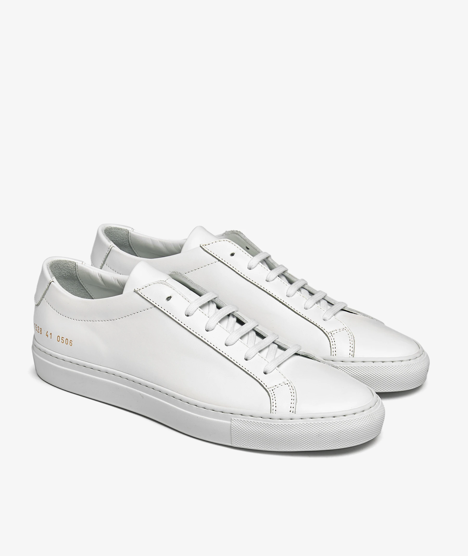 Common Projects Original Achilles Low in White - Verified Authentic Packaging
