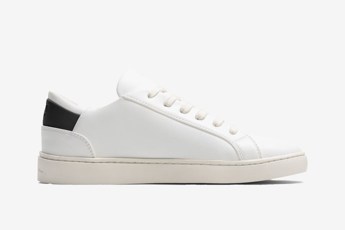 Thousand Fell Women's Lace-Up Sneaker in White - Verified Authentic Packaging