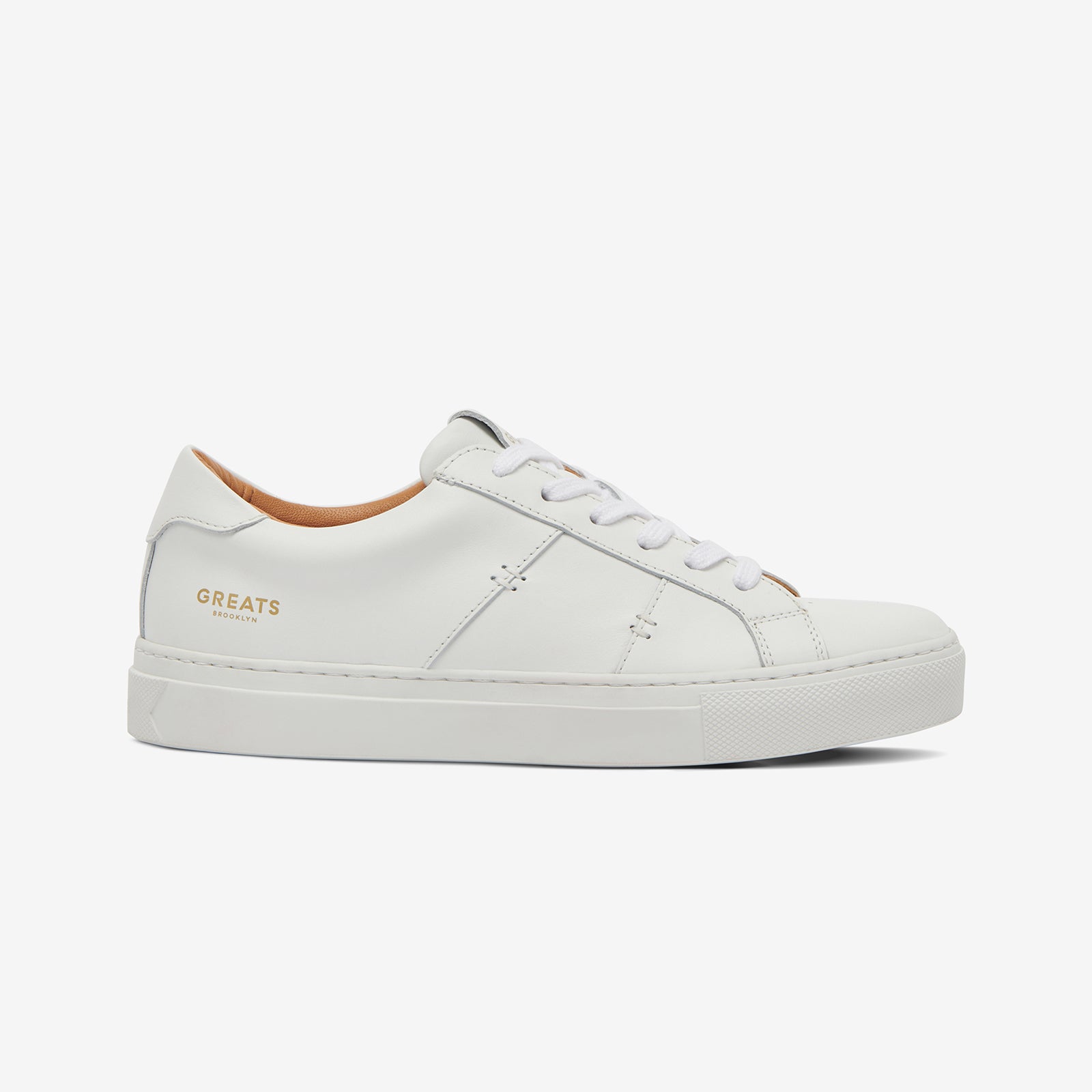 Greats The Royale 2.0 in Blanco - Verified Authentic Packaging