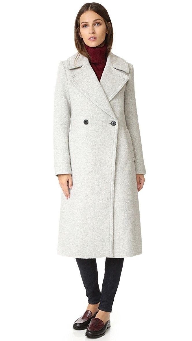 Club Monaco Daylina Wool Coat - Ảnh sản phẩm thực tế chính hãng