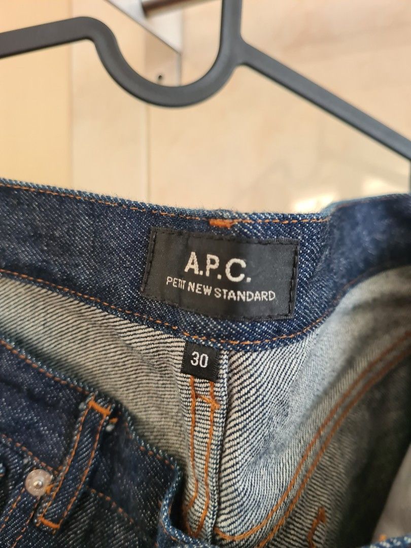 A.P.C. Standard Jean in Raw Japanese Denim - Verified Authentic Packaging