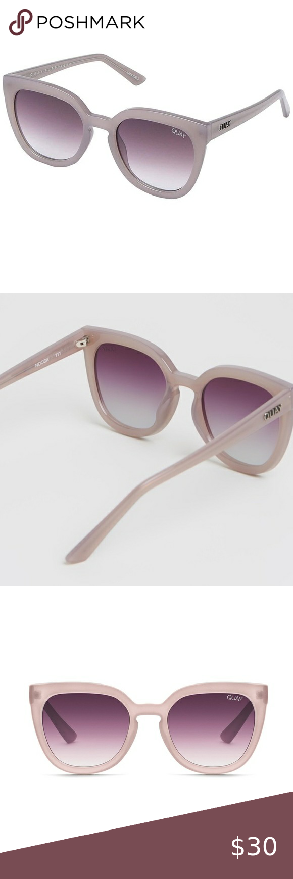 Quay Australia Noosa Polarized Cat-Eye Sunglasses - Verified Authentic Packaging