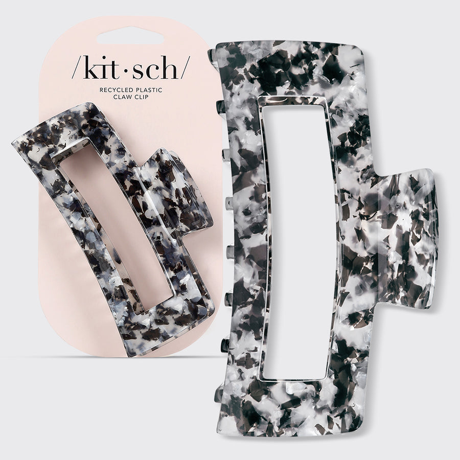 Kitsch Organic Cotton Claw Clips 2-Piece Set