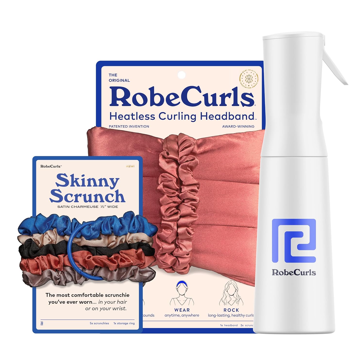Robecurls Heatless Hair Curler Headband