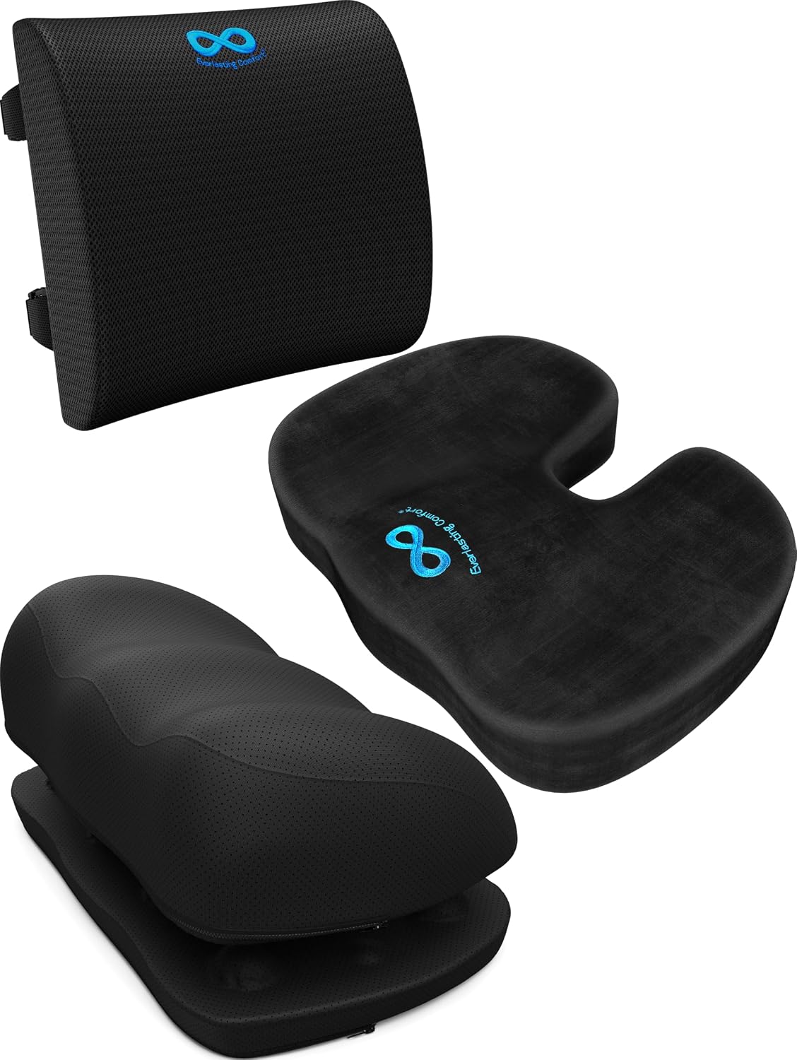 Everlasting Comfort Memory Foam Lumbar Support Pillow