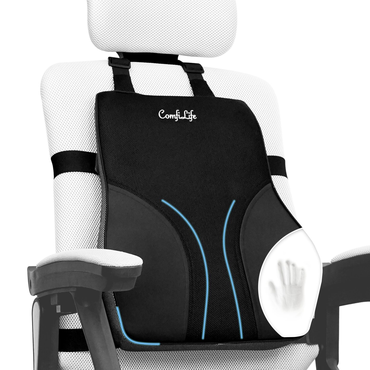 ComfiLife Gel Enhanced Seat Cushion & Lumbar Support Set