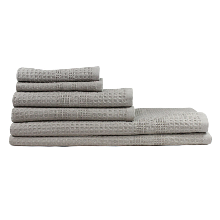 Gilden Tree 100% Natural Cotton Waffle Weave Towel Set