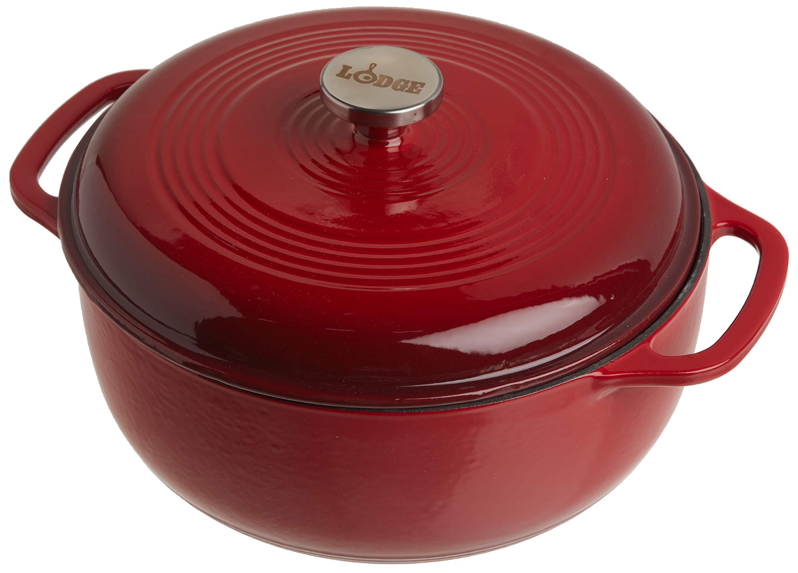 Lodge Enameled Cast Iron Dutch Oven (6 Quart)