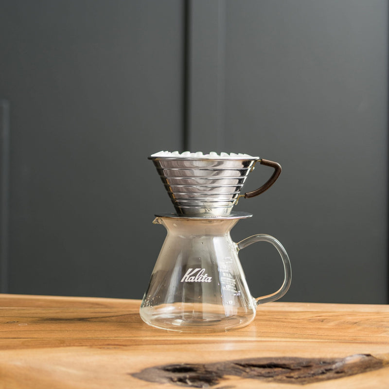 Kalita Wave 185 Stainless Steel Pour-Over Dripper