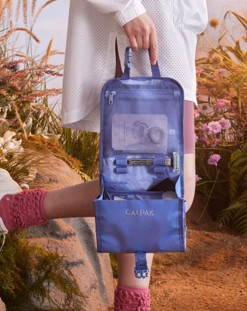 Calpak Clear Hanging Toiletry Bag (Dual-Sided Transparency)