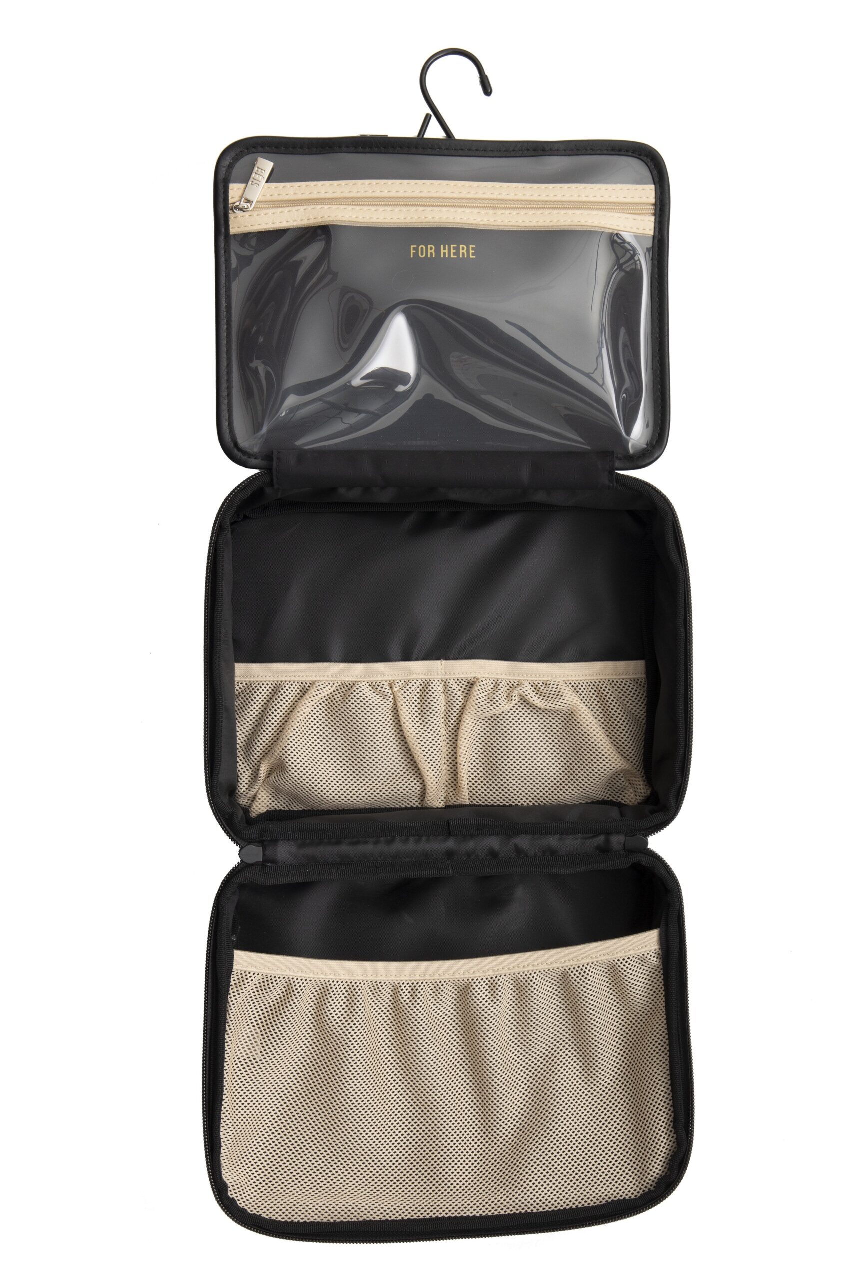 Béis The Hanging Cosmetic Case with Compact Mirror