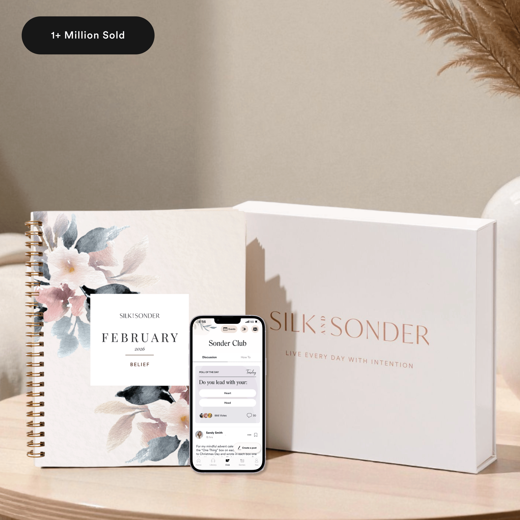 Silk & Sonder Monthly Intentional Self-Care Workbook