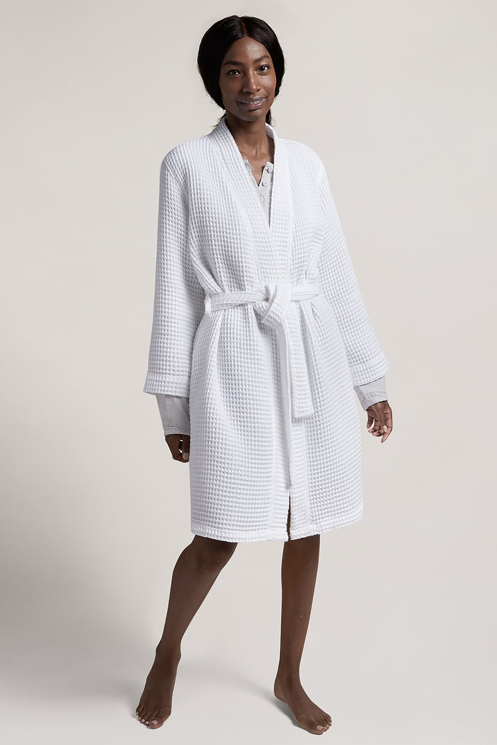 Parachute Organic Bamboo Waffle Bathrobe