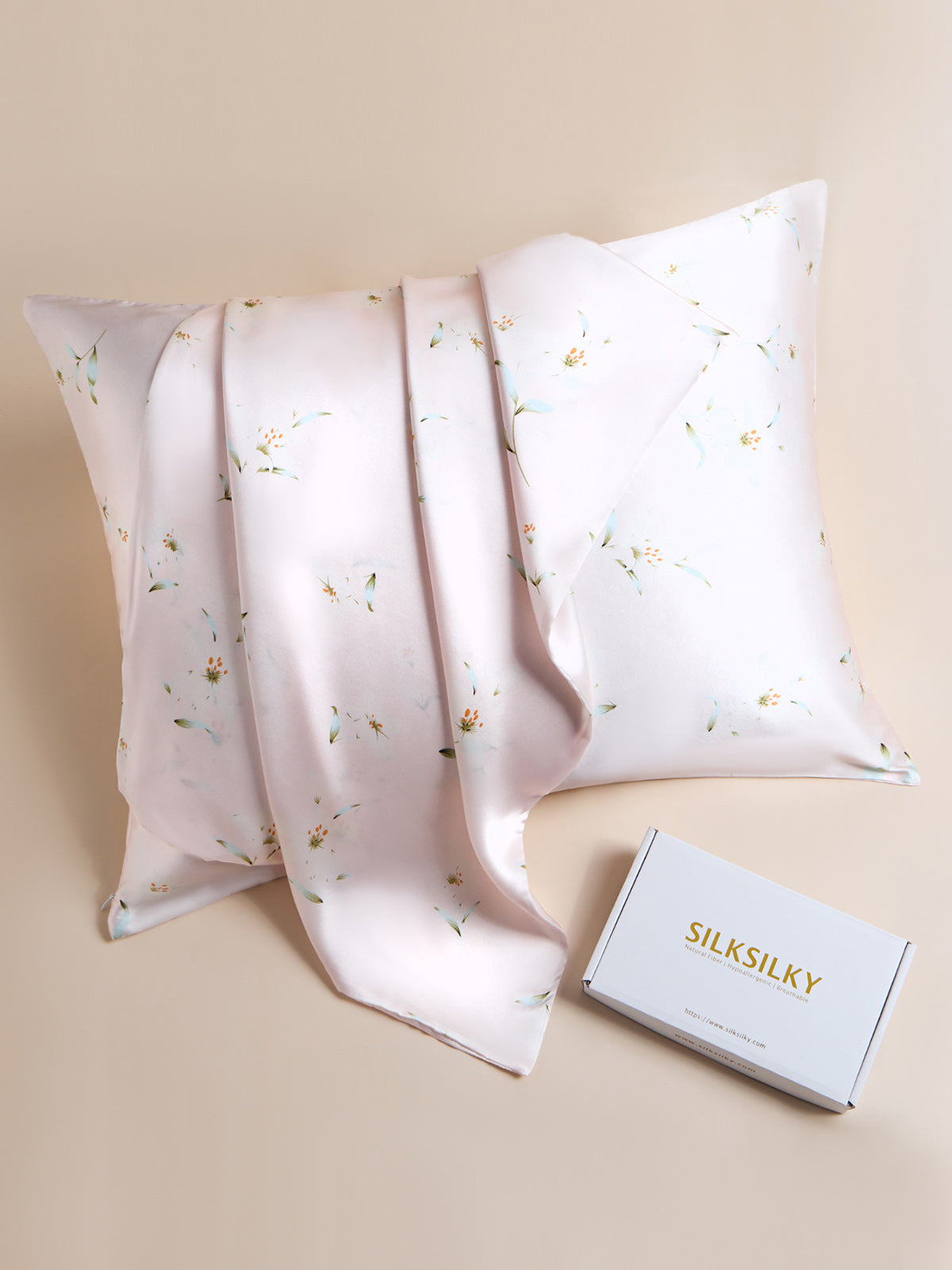 LilySilk 19 Momme Terse Silk Pillowcase