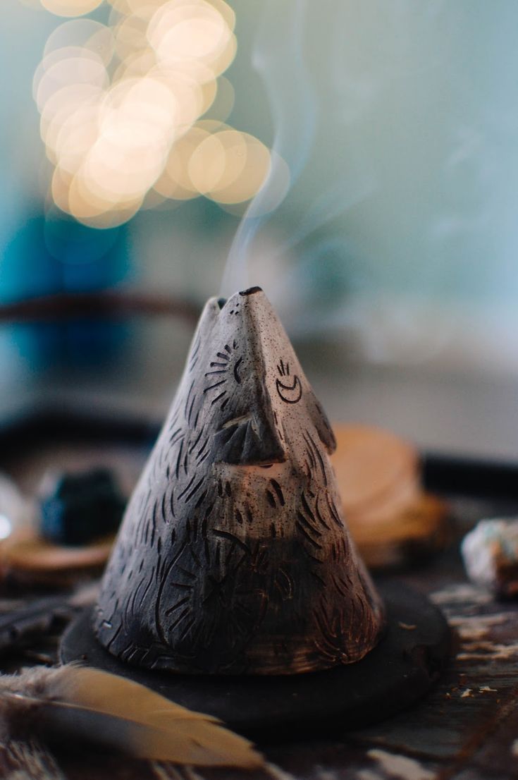 Subtle Art Studios Handcrafted Ceramic Incense Burner Bowl