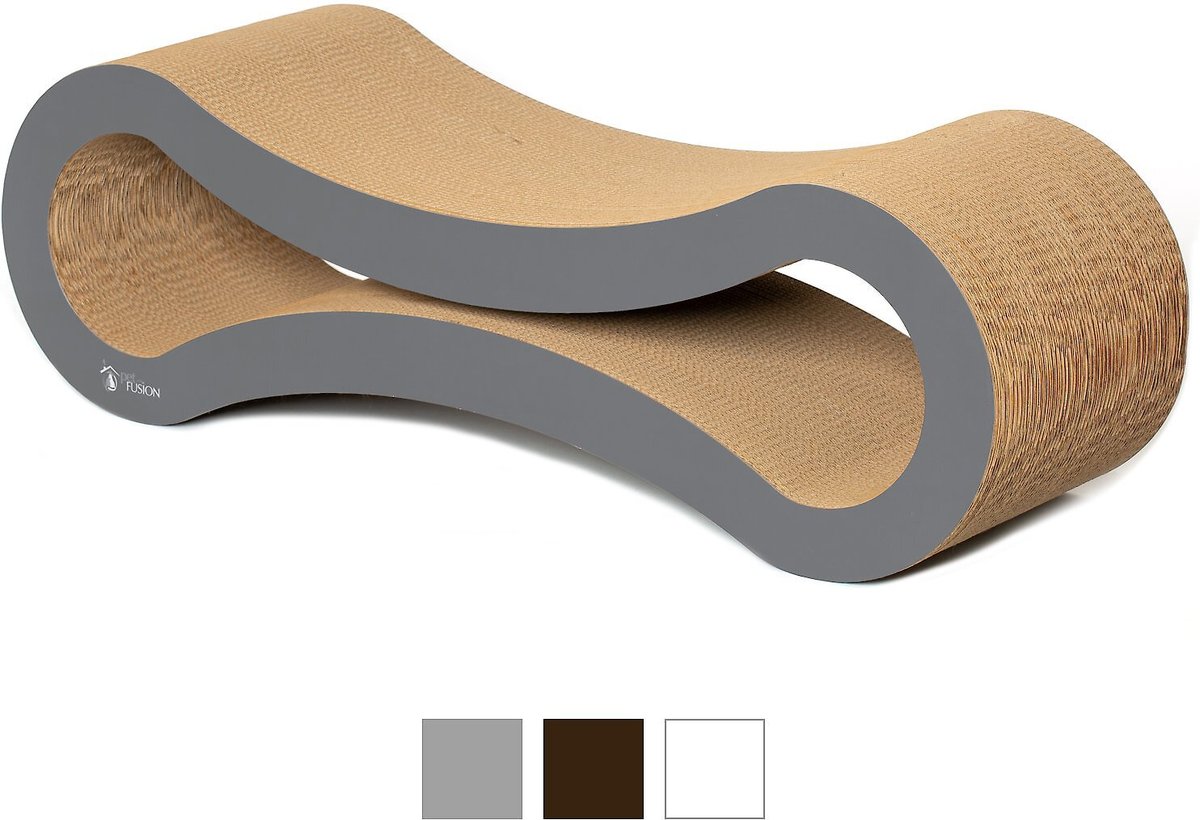 PetFusion Ultimate Cat Scratcher Lounge Cardboard