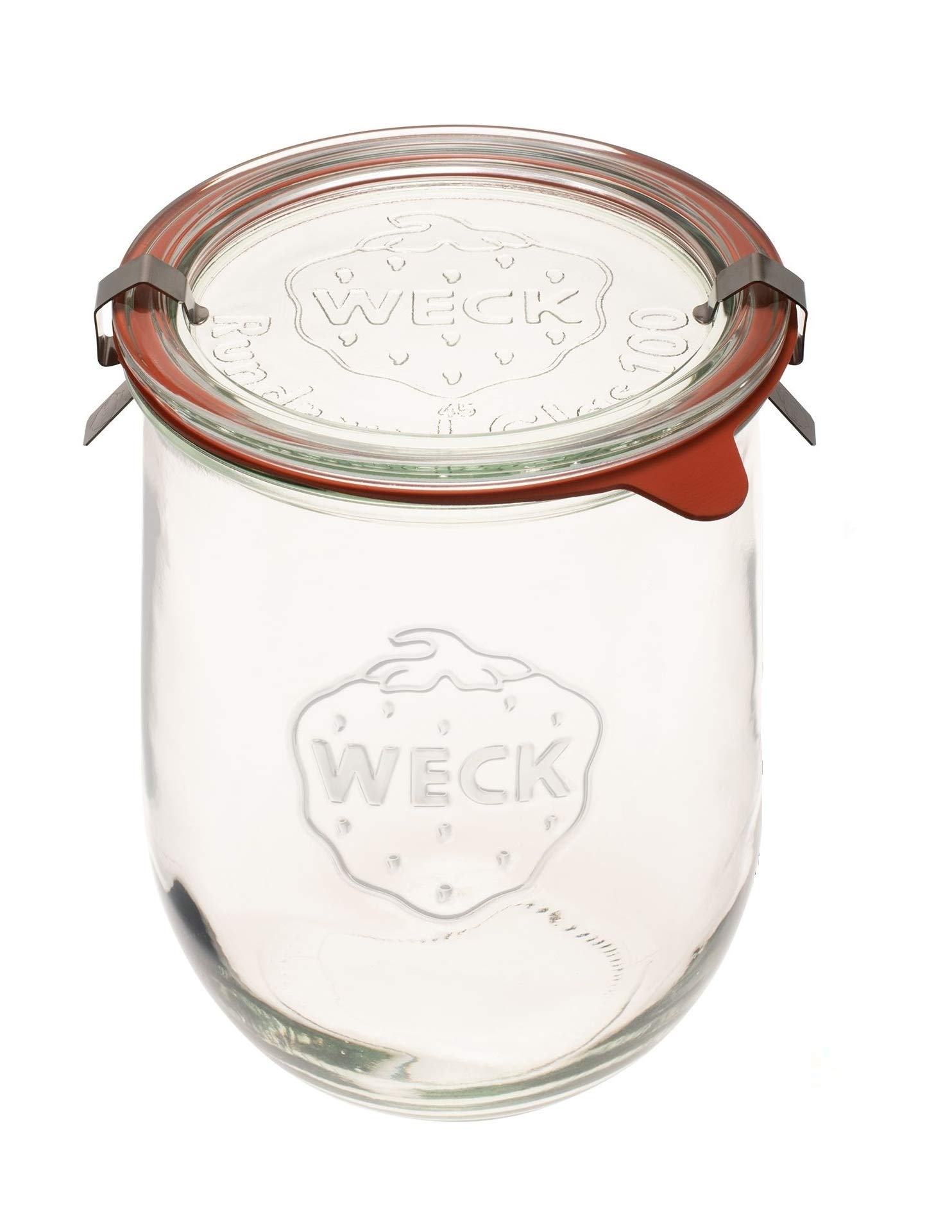 Weck 742 Tulip Sourdough Starter Jar 1-Liter