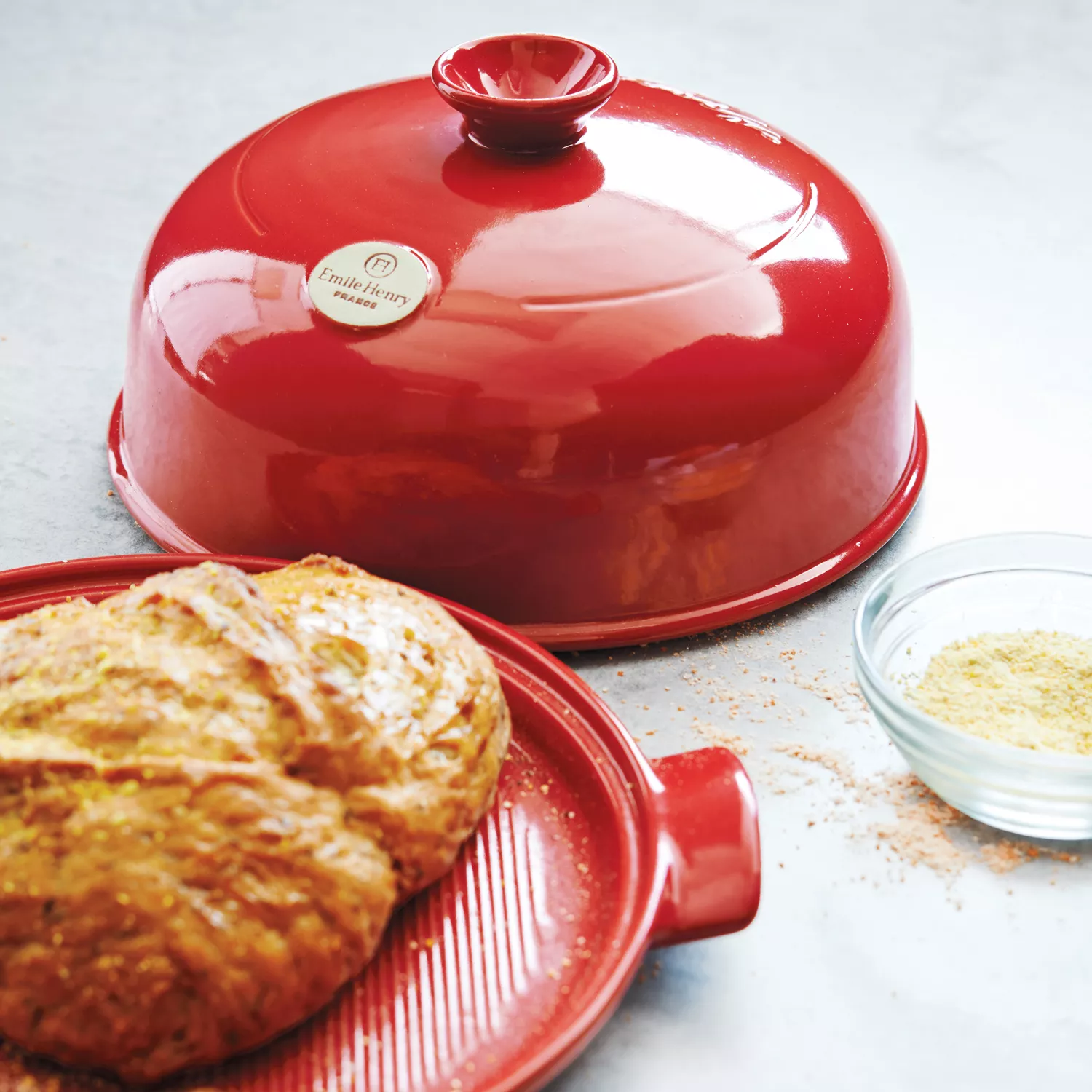 Emile Henry French Ceramic Bread Cloche