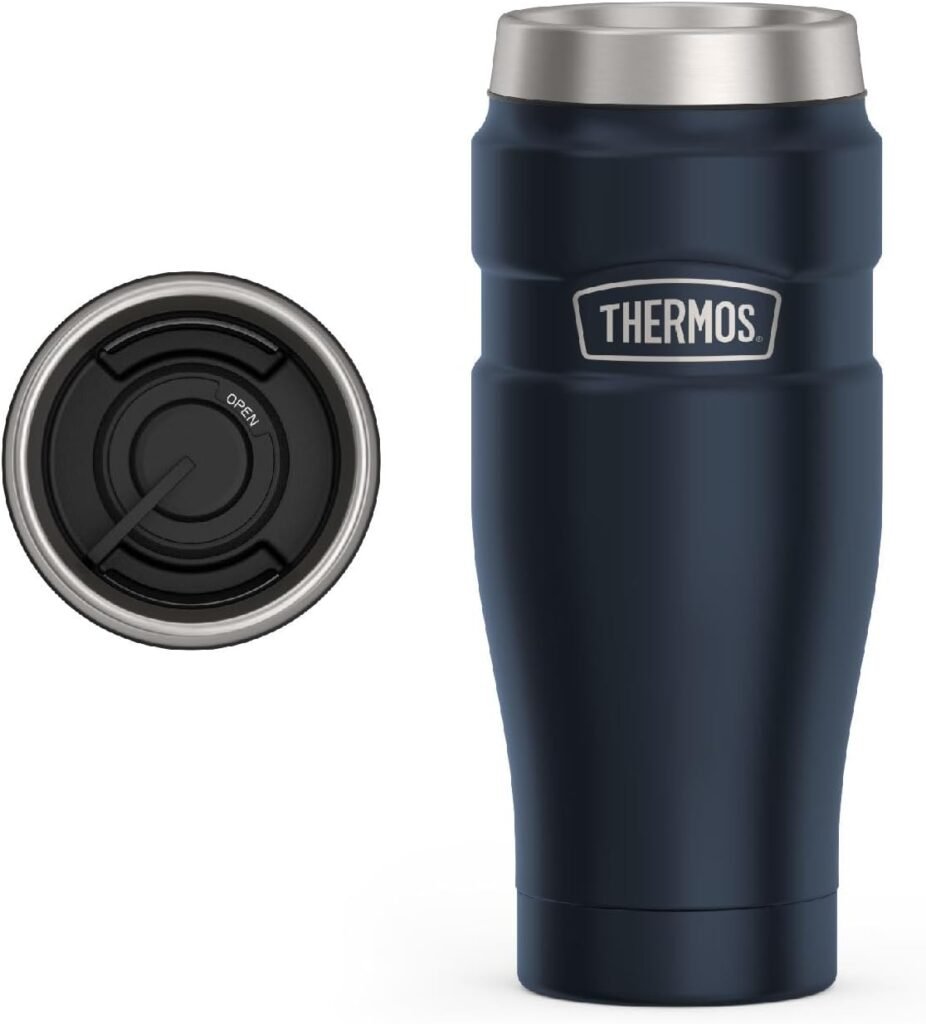 Thermos Stainless King Vacuum Insulated Travel Tumbler with Tea Hook