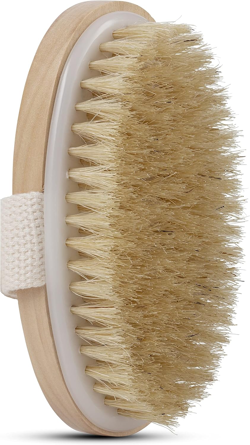 Wholesome Beauty Dry Skin Body Brush with Massage Nodules