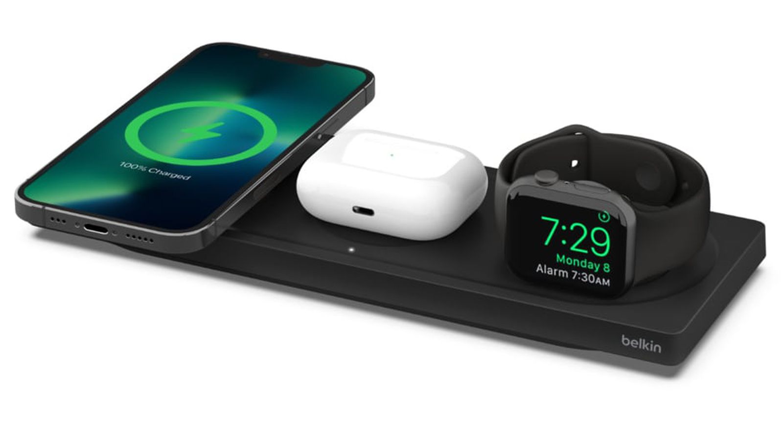 Belkin BoostCharge Pro 3-in-1 Wireless Charging Pad