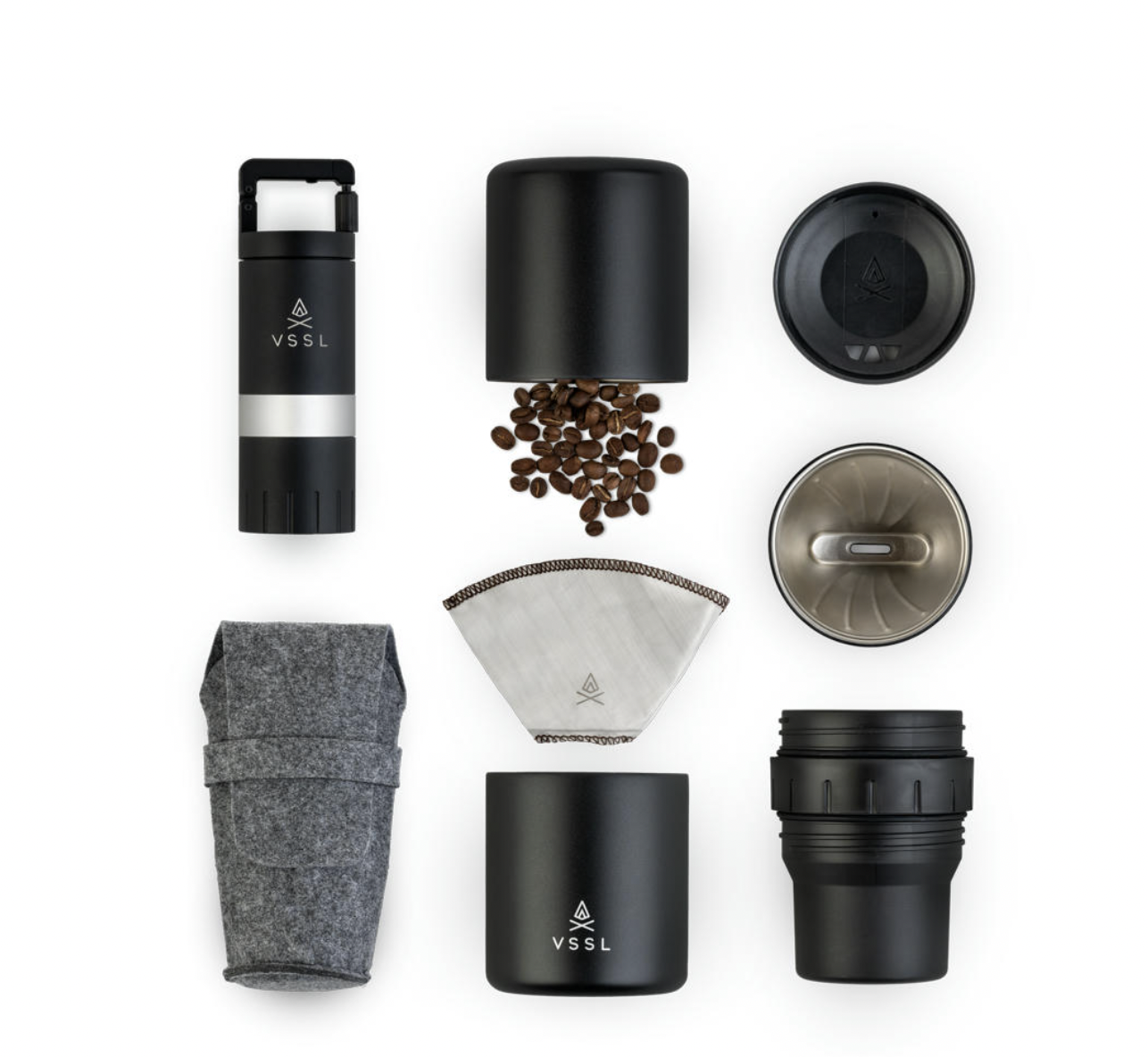 VSSL Nest Pour-Over & French Press Thermal System