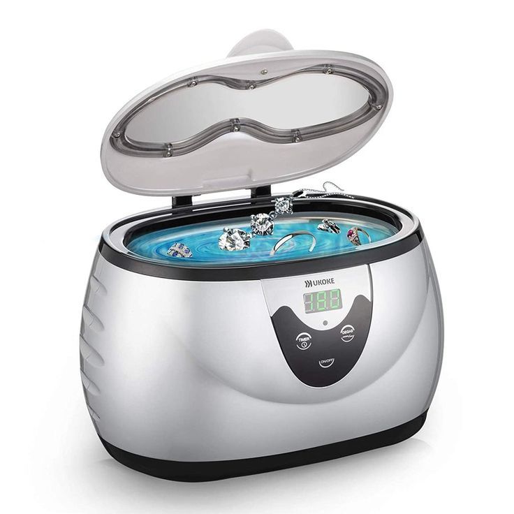 Ukoke Ultrasonic Jewelry & Eyeglass Cleaner Timer UC551