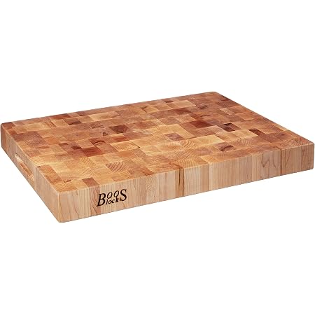 John Boos Block RA03 Maple Wood End Grain Reversible Cutting Board