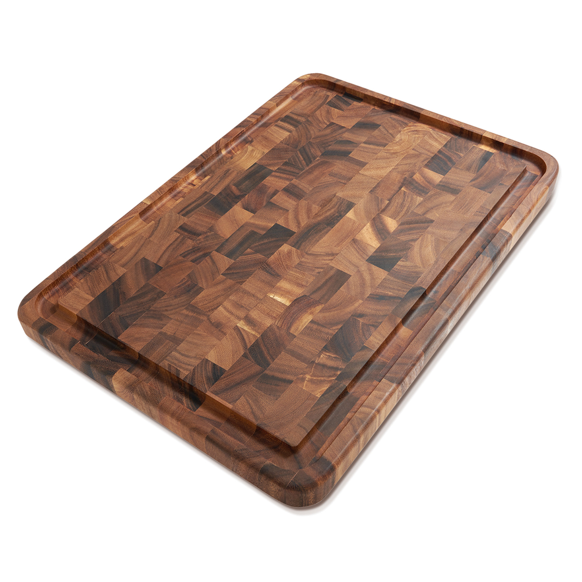 Ironwood Gourmet Acacia Wood End Grain Chef Board