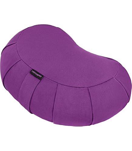 Hugger Mugger V-Shaped Organic Buckwheat Meditation Cushion