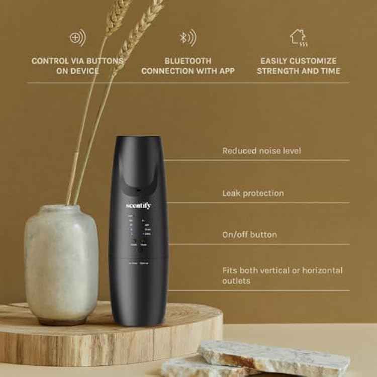 Scentify Waterless Smart Bluetooth Aromatherapy Diffuser