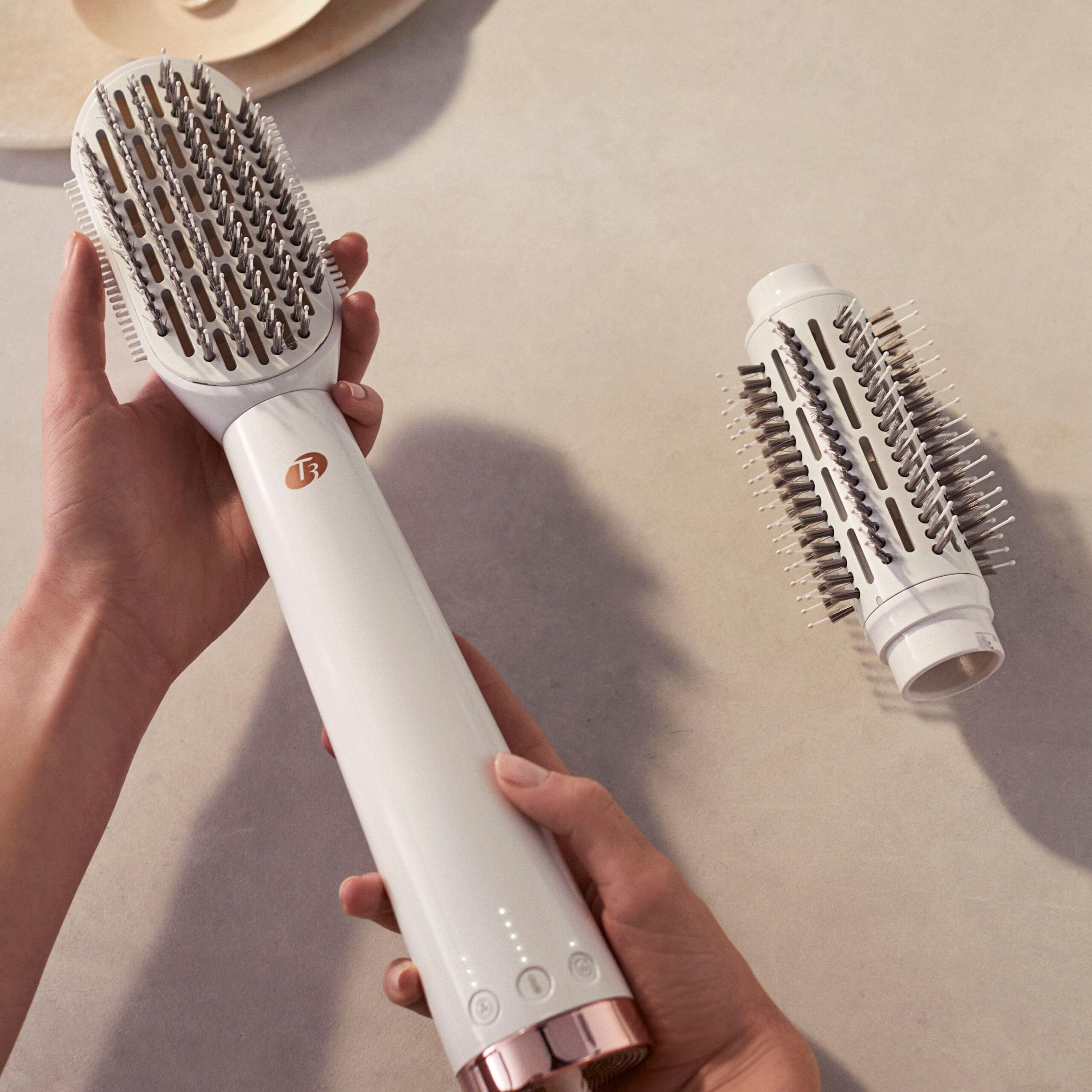 T3 AireBrush Duo Interchangeable Hot Air Blowout Brush