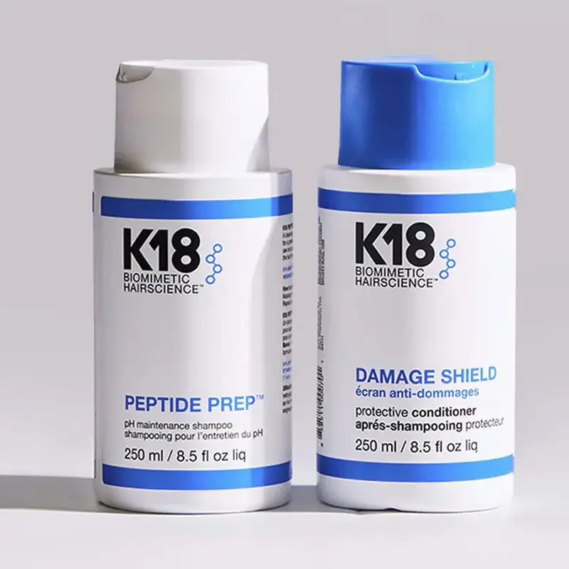 K18 Peptide Prep Detox Shampoo & Damage Shield Conditioner