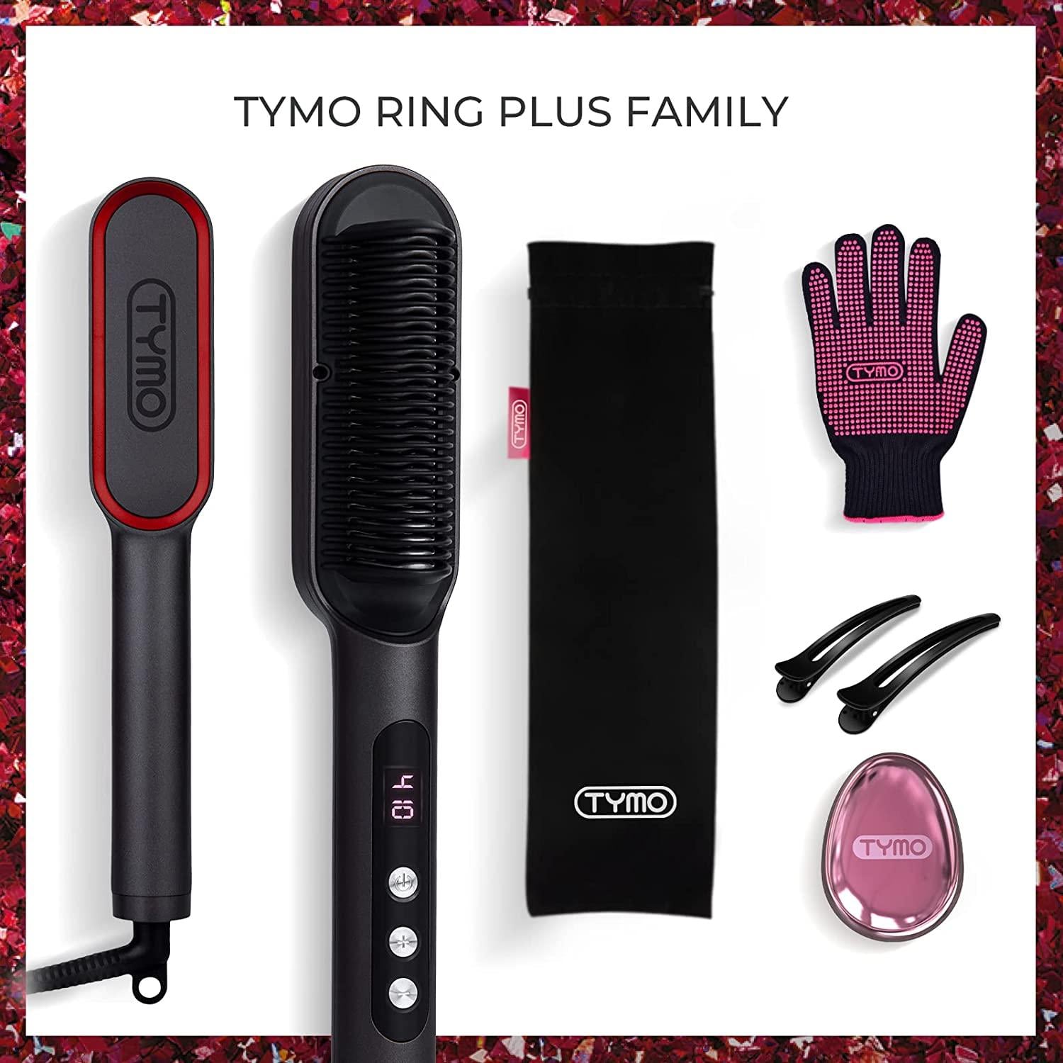 TYMO Ring Hair Straightening Comb