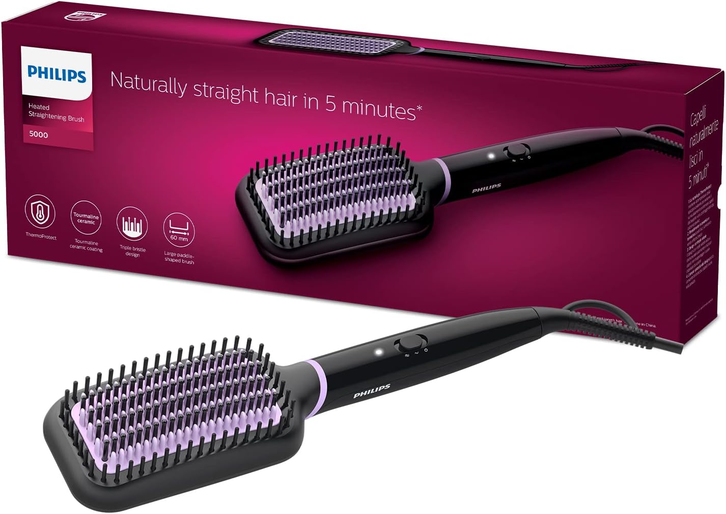 Philips BHH880 Heated Straightening Brush
