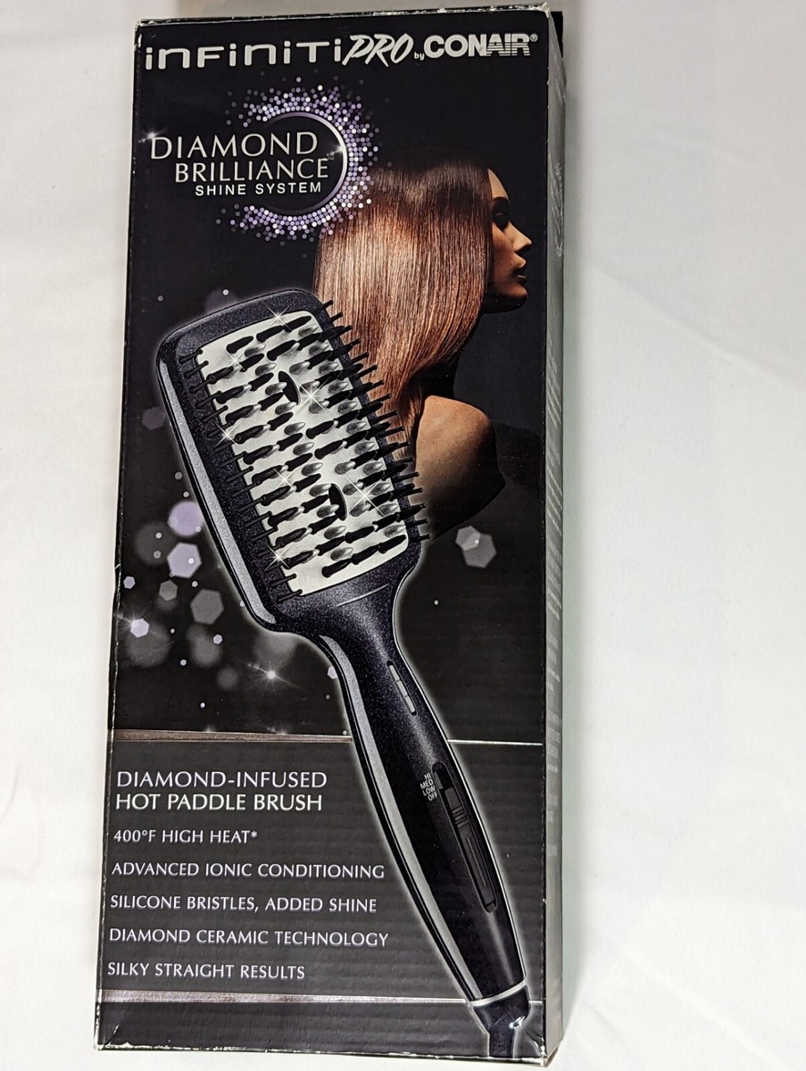 Conair Infinitipro Diamond Brilliance Straightening Brush