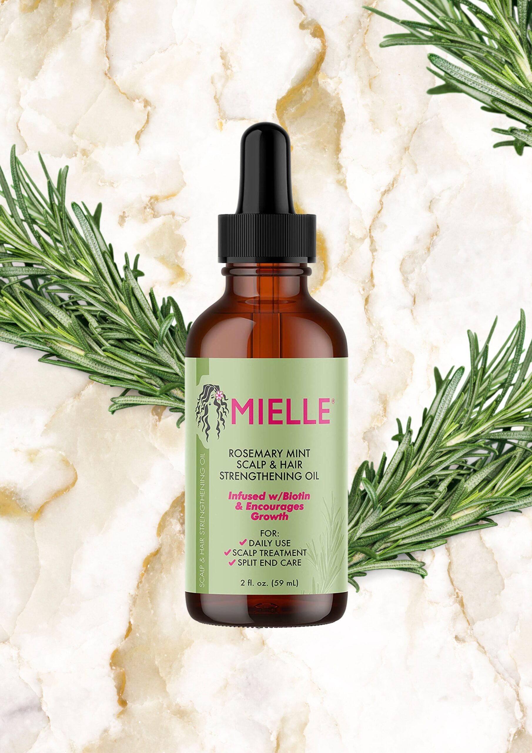 Mielle Organics Rosemary Mint Scalp & Hair Strengthening Oil