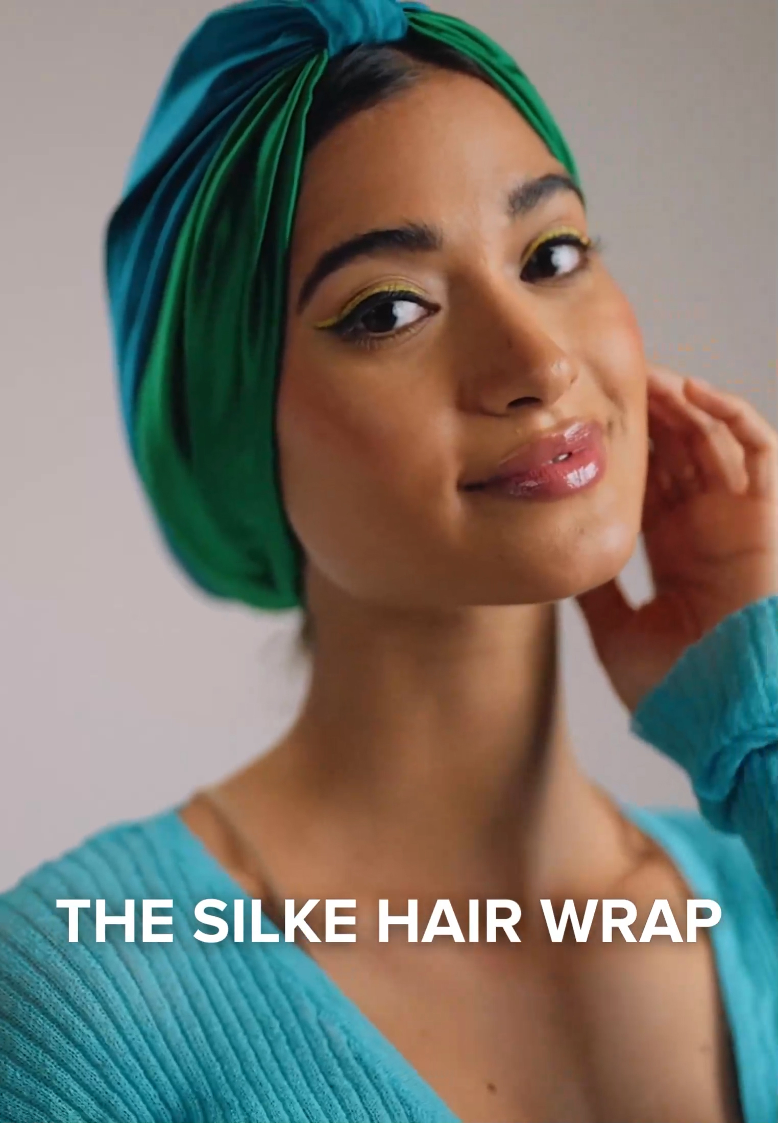 Silke London The Silke Hair Wrap 100% Silk