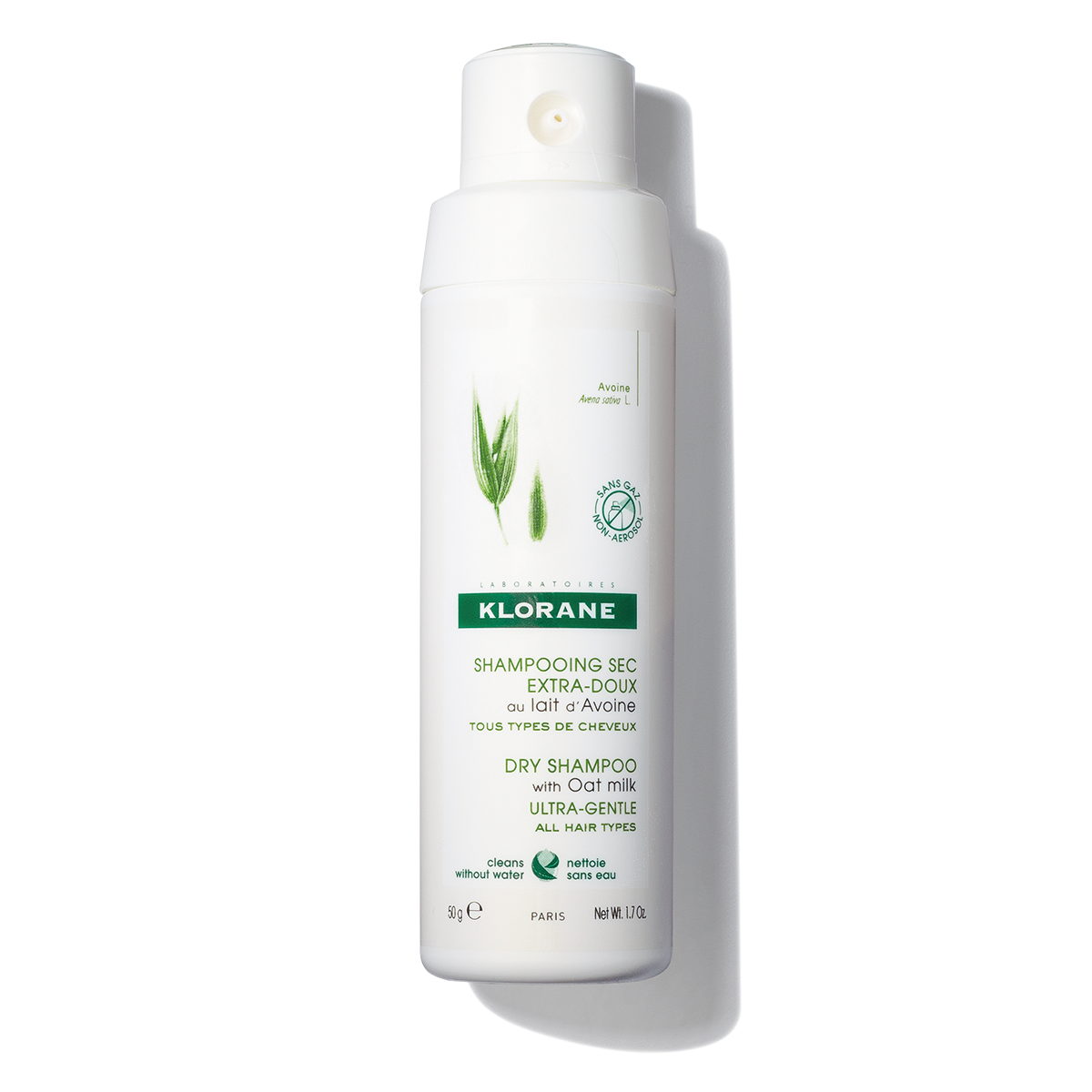 Klorane Dry Shampoo with Oat Milk for Sensitive Scalps